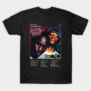 Mobb Deep - The Infamous Tracklist Album T-Shirt